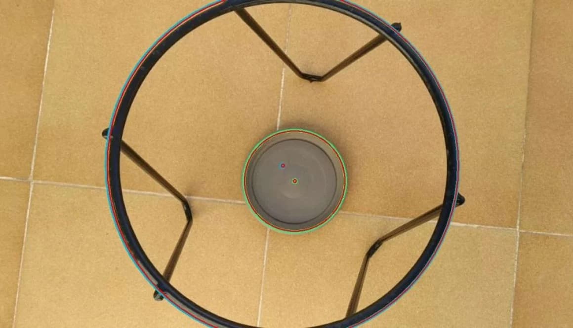 Computer Vision Based Circle Detection