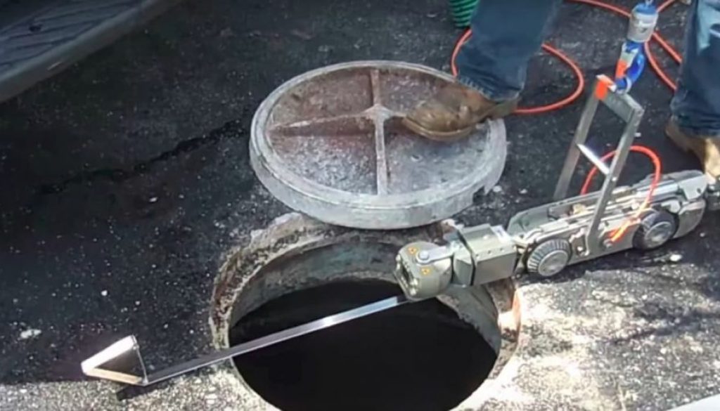 Sewer inspection camera